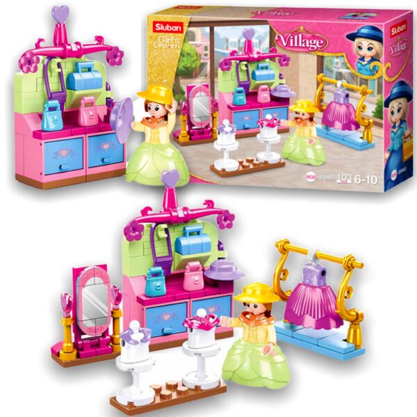 KLOCKI SLUBAN GARDEROBA BUTIK JUBILER 103 VILLAGE