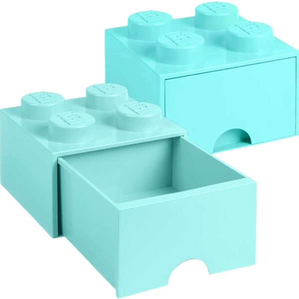 LEGO pojemnik 4 szuflada morski na zabawki na klocki