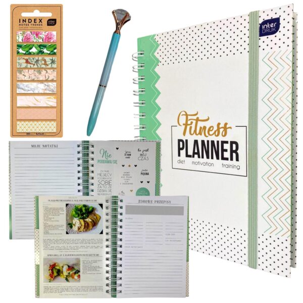 FIT PLANNER Poradnik trening dieta Planer