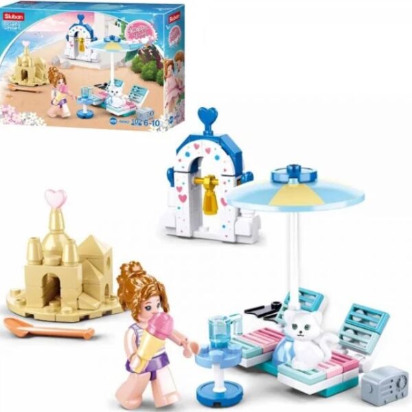 KLOCKI SLUBAN GIRLS DREAM PLAŻA WAKACJE 102 EL