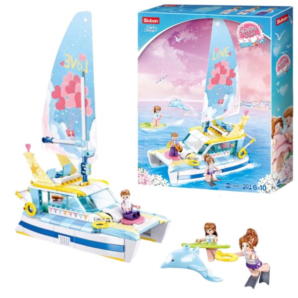 KLOCKI SLUBAN GIRLS DREAM KATAMARAN 301 EL