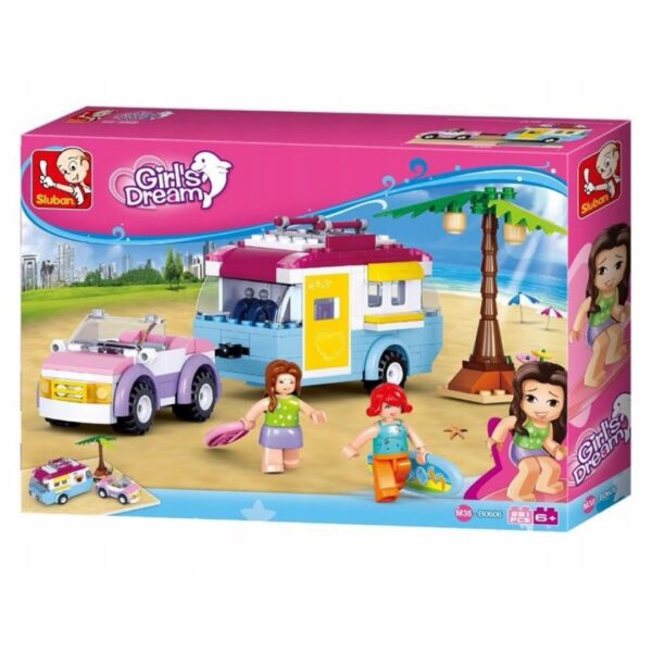 KLOCKI SLUBAN GIRLS DREAM KEMPING KAMPER 272