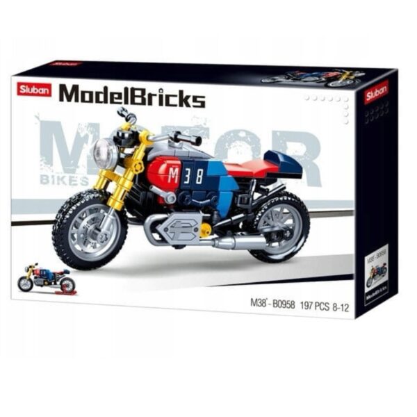 KLOCKI SLUBAN MODEL BRICKS MOTOR MZ 197N