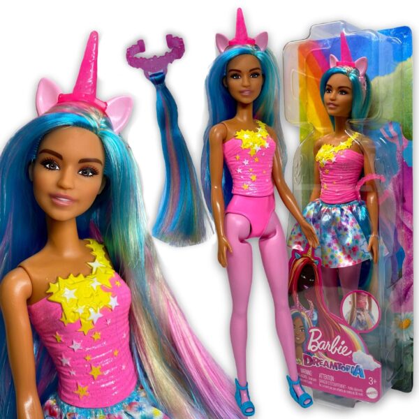 LALKA BARBIE COLOR DREAMTOPIA KSIĘŻNICZKA