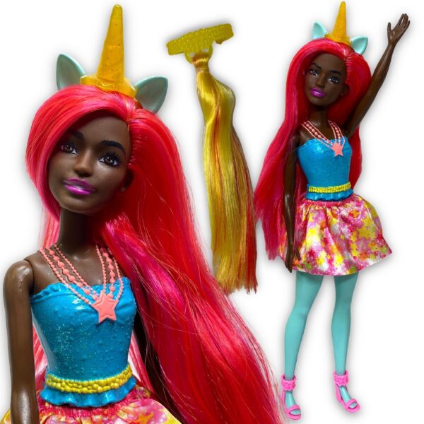 LALKA BARBIE MURZYNKA DREAMTOPIA COLOR