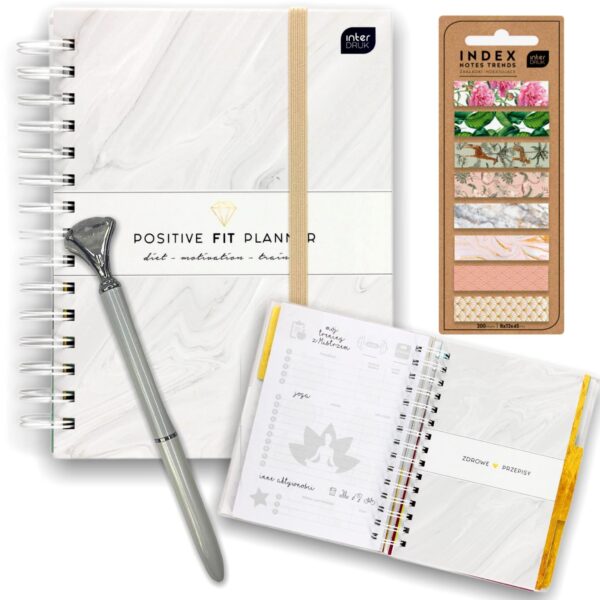 PLANNER FIT 2022 ORGANIZER DIETA PORADNIK FITNESS