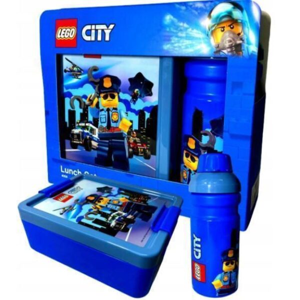 LEGO CITY LUNCHBOX śniadaniówka i bidon