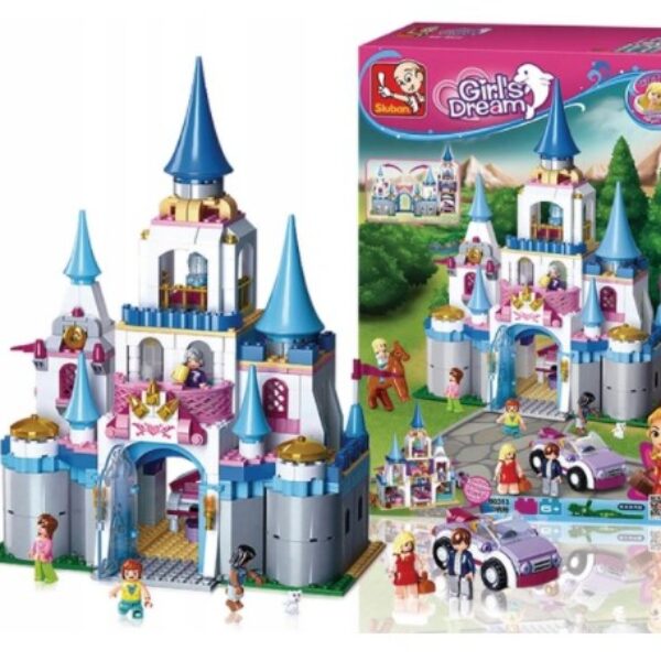 Klocki Sluban Friends ZAMEK DLA KSIĘŻNICZKI 815 el pasuje do LEGO
