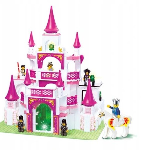 Klocki Sluban ZAMEK KSIĘŻNICZKI PAŁAC 508 el PASUJE DO LEGO