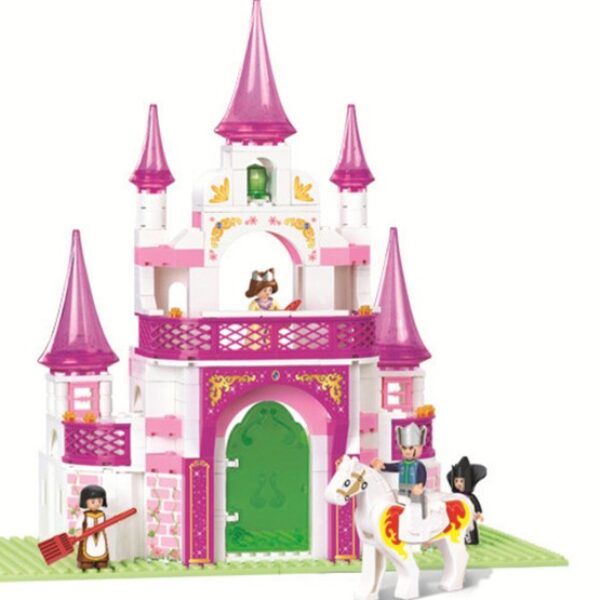 klocki SLUBAN PASUJE DO LEGO zamek księżniczka pałac 271 el