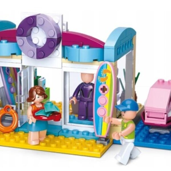 Klocki Sluban Friends PLAŻA WINDSURFING 180 el GIRLS PASUJE DO LEGO