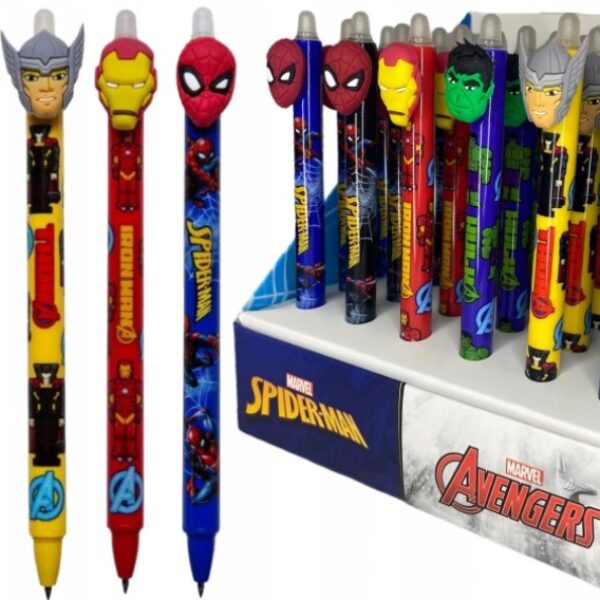 Długopis zakazany Tajniak Avengers Spider-Man Pens