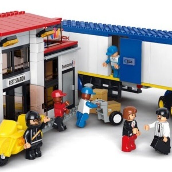 Klocki Sluban City Tir 537 el