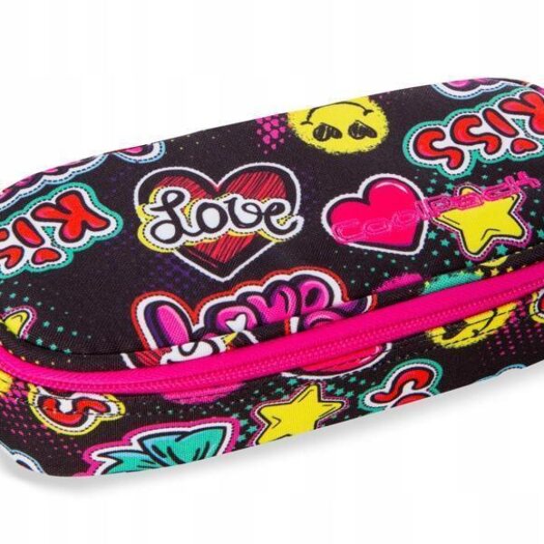 Piórnik sztywna saszetka szkolny Coolpack Kiss