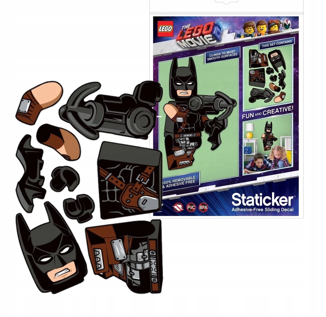 LEGO Staticker Batman ruchoma układanka Movie 2