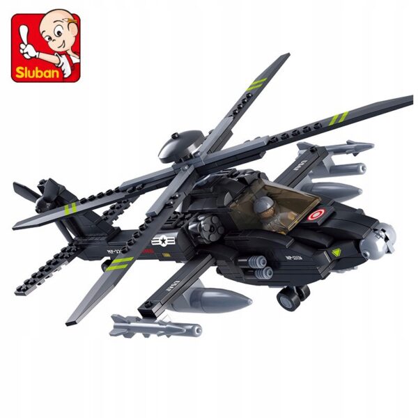Klocki Sluban Army Helikopter 293 el