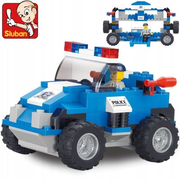 Klocki Sluban Policja 121 el