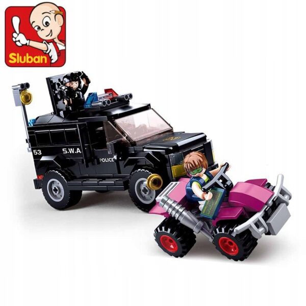 Klocki Sluban Policja 293 el