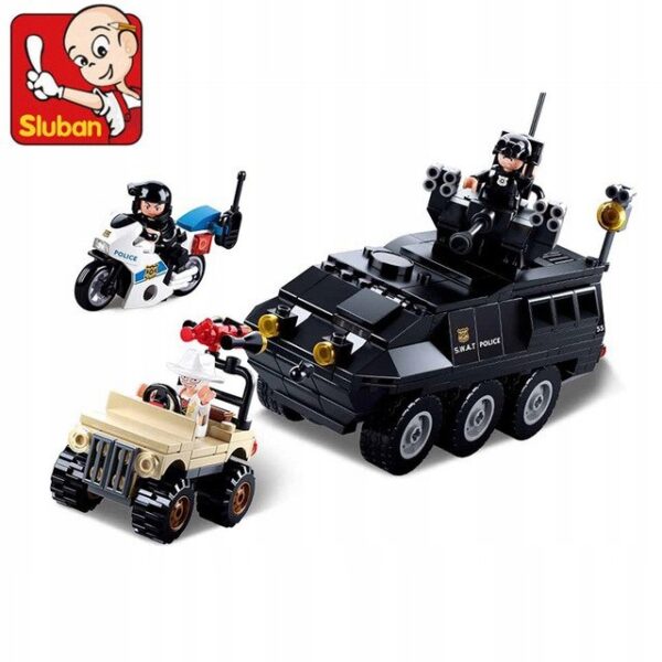 Klocki Sluban Policja 324 el